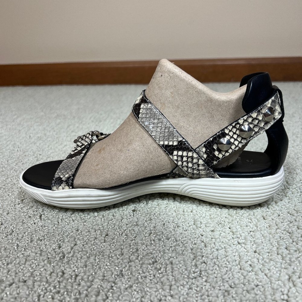AQUATALIA by Marvin K. Snakeskin Leather Sandals (Italian) • Size 7.5 - Picture 4 of 11